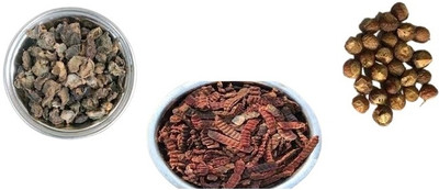 Beautoherb Natural Amla reetha shikakai raw(900 g)