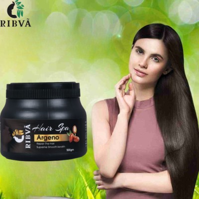 RIBVA Spa Cream for Dry & Damaged Hair with Moisture Lock(500 g)