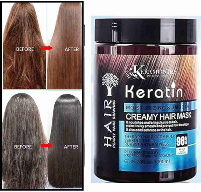 Keramoniks Keratin Hair Mask for Moisturizing & Smooth Hair(1000 ml)