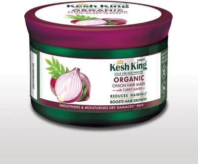 Kesh King Organic Onion Hair Mask
with Curry Leaves(200 ml)