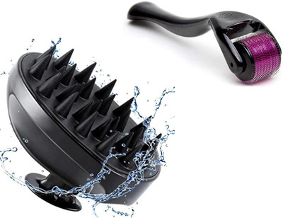 Glovasilk Hair Growth 0.5 mm with 540 Titanium Needles & Hair Scalp Brush(0.1 g)