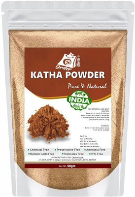 Ordershock Pure Katha Powder Natural Herbal Powder for Digestive Health and Oral Care(50 g)