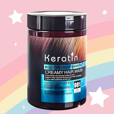 Deeparth Keratin Creamy Hair Mask Moisturizing(800 ml)