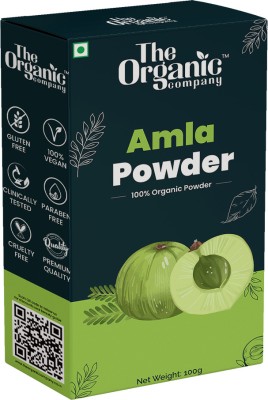 The Organic Company Amla Powder For Eat | Body & Skin | Hair Growth | Food Grade | Edible(100 g)