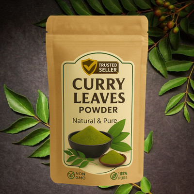 ShakalyaVeda Curry Leaf Powder 100g – Natural Kari Patta for Hair & Body Detox(100 g)