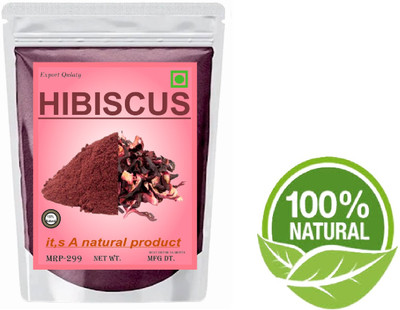Rideena Pure organic Hibiscus Powder For Hair Growth(1000 g)