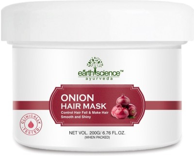 Earth Science Ayurveda Onion Hair Mask for Anti Hair Fall(200 g)