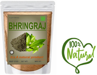 Rideena Natural Bhringraj Powder For Hair Pack(400 g)
