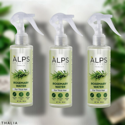 THALIA Apls rosemary water hair spray bottle for storng hairs ( pack of 3 )(300 ml)