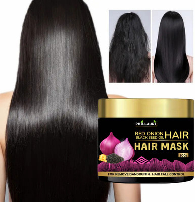 Phillauri Revitalizing Hair Mask with Red Onion Extract for Soft & Silky Hair(100 g)
