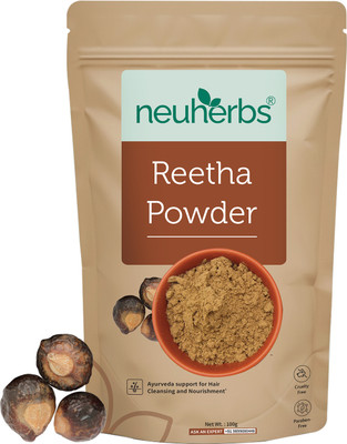 Neuherbs Reetha Powder For Hair Care & Hair Growth With No Artificial Colour & Additives(100 g)