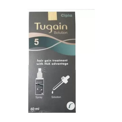 CIPLA Tugain Liquid(2 x 60 ml)