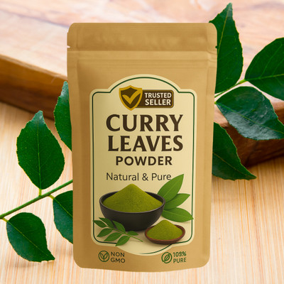 ShakalyaVeda Curry Leaves Powder for Hair Growth and Weight Loss - 100 Gm(100 g)