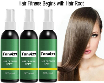 tanvi27 Hair Growth Spray For Hair Thinning Dry Frizzy Repair(300 ml)