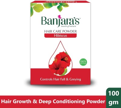 Banjaras Hibiscus Pure Herb Hair Care Powder(100 g)