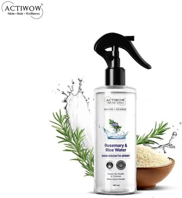 ACTIWOW Rosemary & Rice Water Mist for Stop Breakage & Repair Damage(100 ml)