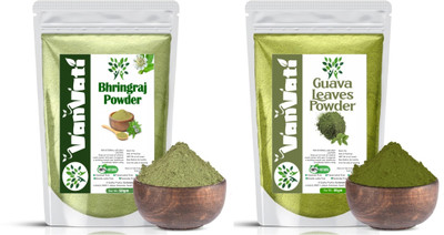 Vanvati Bhringraj And Guava Leaf Powder Pure And Natural (50gm)each(100 g)