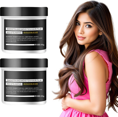 CHITAAKSH Keratin Hair Mask 2PCS – Frizz-Free Hair Without Steaming – 200g(200 ml)