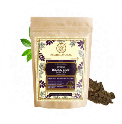 KHADI NATURAL Indigo Leaf Organic Powder(100 g)