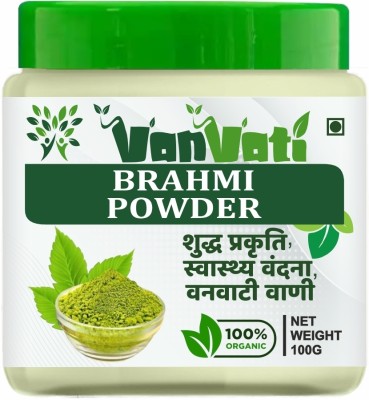 Vanvati Brahmi Powder 100g Organic Powder For Hair & Health Powder(100 g)