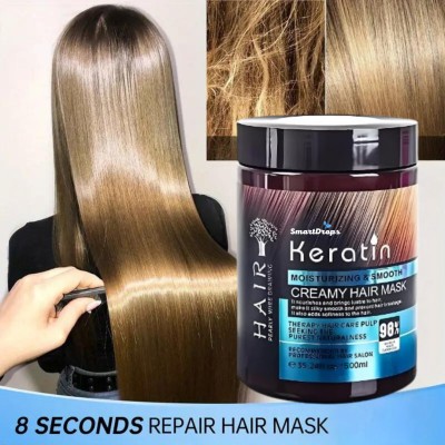 smartdrops Keratin Spa hair mask for Treatment for Hair, Make your hair Smooth(500 ml)