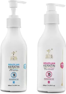 Radesh Keratin Shampoo and Conditioner For all Hair Type And Unisex(200 ml)