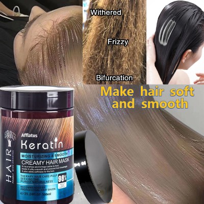 Afflatus Keratin Hair Treatment Cream Deep Repair Hair Cream Keratin Hair MASK(500 ml)