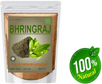 Rideena Baq Natural Bhringraj Powder For Hair Pack(100 g)