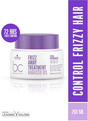 Schwarzkopf Professional Bonacure Frizz Away Treatment with Babassu Oil(200 ml)