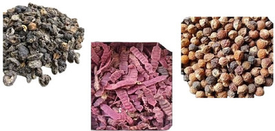 Beautoherb best Natural Amla ritha shikakai raw(600 g)