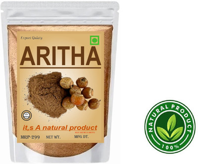 Rideena Pure Excellent Aritha/Reetha Powder For Hair Pack(100 g)