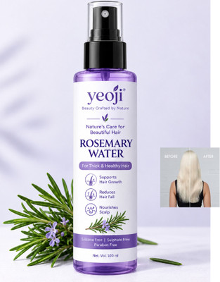 YeoJi Rosemary Hair Spray Rice Water Rosemary Water for Hair Growth Scalp Hydration(100 ml)