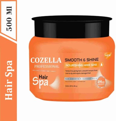 Cozella Professional Smooth And Shine Nourishing Hair Spa Cream 500 ml(500 ml)