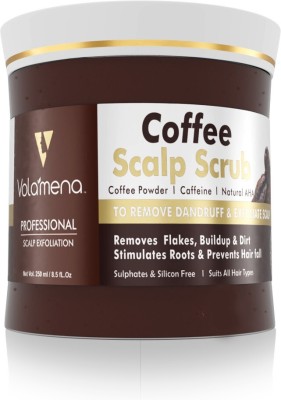 Volamena Coffeee exfoliating Hair & Scalp Cleansing Scrub(250 ml)