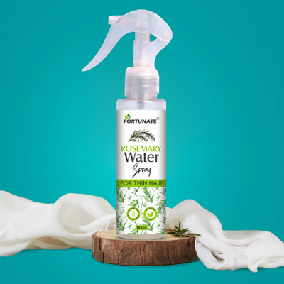 FORTUNATE Rosemary Water for Hair Growth, Mist Spray Steam Distilled(100 ml)