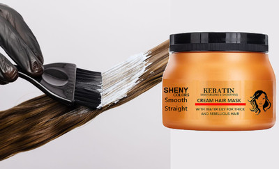 SHENY COLORS Keratin Hair conditioner Moisturizing Smooth Non Steaming pack of 1(200 ml)
