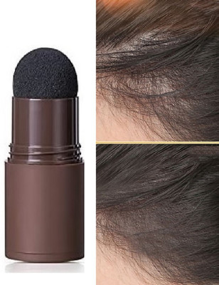 Emijun One Step Hair Liner + Eyebrow Stamper Kit with Stencil and Eyebrow Brush(10 g)
