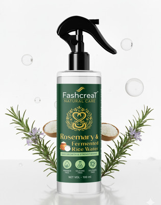 FashcreaT Natural Care Hair Growth Spray with Rosemary & Rice Water Strengthens, Nourishes(100 ml)