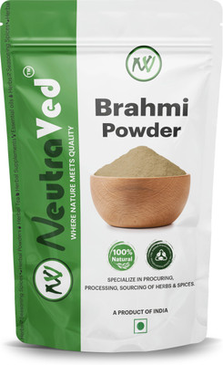 NeutraVed Brahmi Powder/Bacopa Monnieri for Hair Growth Hair Cleanser & Hair Care(250 g)