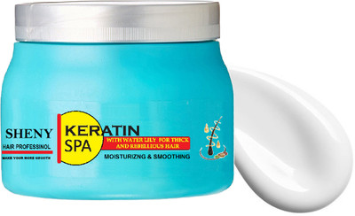 Sheny smoothing creambath spa cream pack of 1(400 ml)