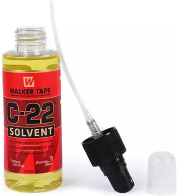 WALKER TAPE Solvent Adhesive Remover Residue Wig Tape Remover Fast-Acting Skin-Safe(120 ml)