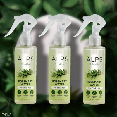 THALIA Apls rosemary water hair spray bottle for storng hairs pack of 3(300 ml)