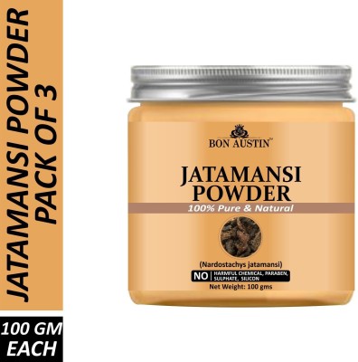 Bon Austin Premium Jatamansi Powder Combo Pack of 3 Jars of 100 gms(300 gms)(300 g)