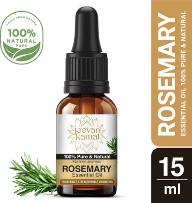 Jeevan Kamal Rosemary Essential Hair Oil | Promotes Growth & Strengthens Roots(15 ml)