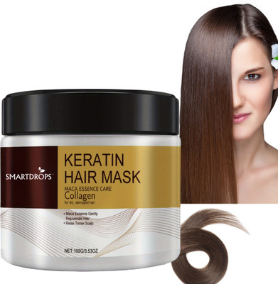smartdrops Hair Treatment Mask For Keratin Straightened Hair | Straight Hair Mask |(100 g)