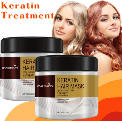 smartdrops Keratin Smoothening Hair Mask || Restore Shine to Weak Hair || For Men/Women(200 g)