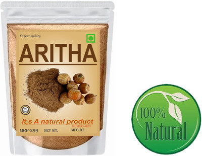 Rideena Pure Aritha/Reetha Powder For Hair Growth(700 g)