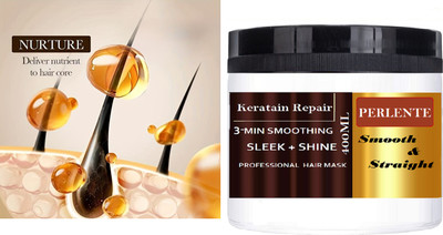 PERLENTE Intense Repair for Dry & Brittle Strands hair mask cream(400 ml)