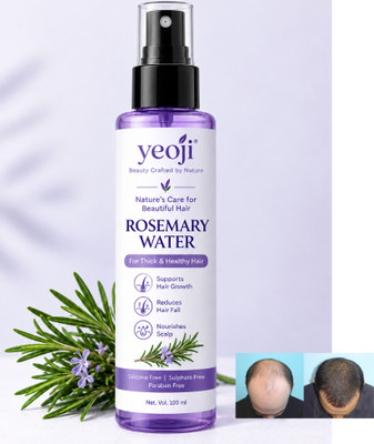 YeoJi Rosemary Hair Spray Rosemary Rice Water Rosemary Water for Hair Growth Hair Care(100 ml)