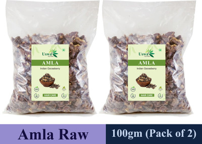 Uswa Ayurvedic Raw Amla Dry Fruit, Rich in VitaminC for Healthy Digestion, Immunity & Skin Care(200 g)